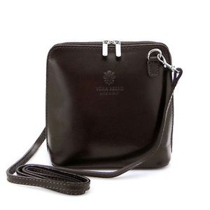 Vera Pelle Italian Genuine Leather Cross Body Bag